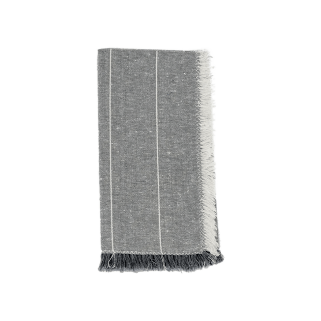 Maille Napkin Set Slate Dining La Vie Bien Maille Napkin Set Slate
