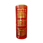 Make Boss Moves Collins Glass in Coral and Gold by The Bullish Store
