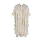 Makenzie Lace Kimono in Ivory | Open Duster (One Size) by The Bullish Store