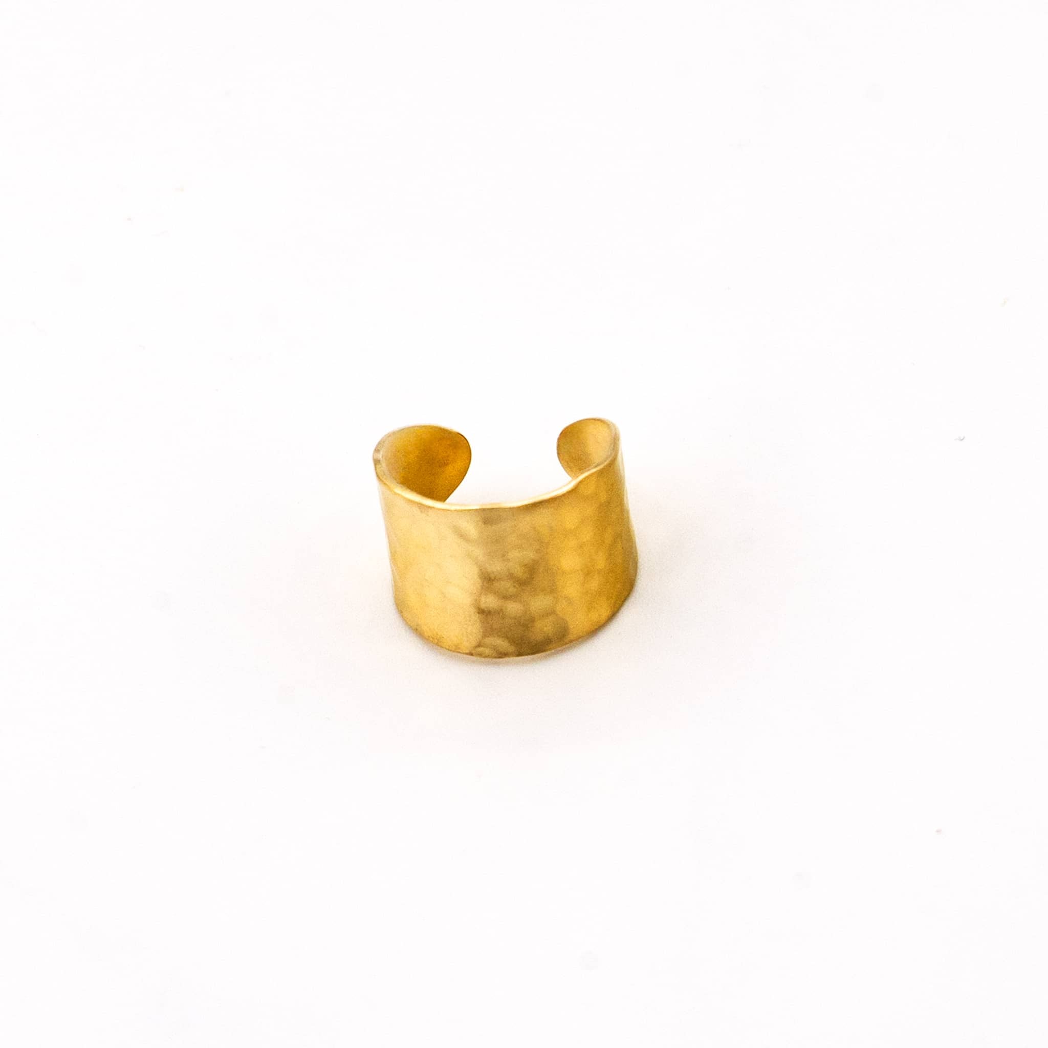 Mala Adjustable Wide Band Ring Rings La Vie Bien Mala Adjustable Wide Band Ring
