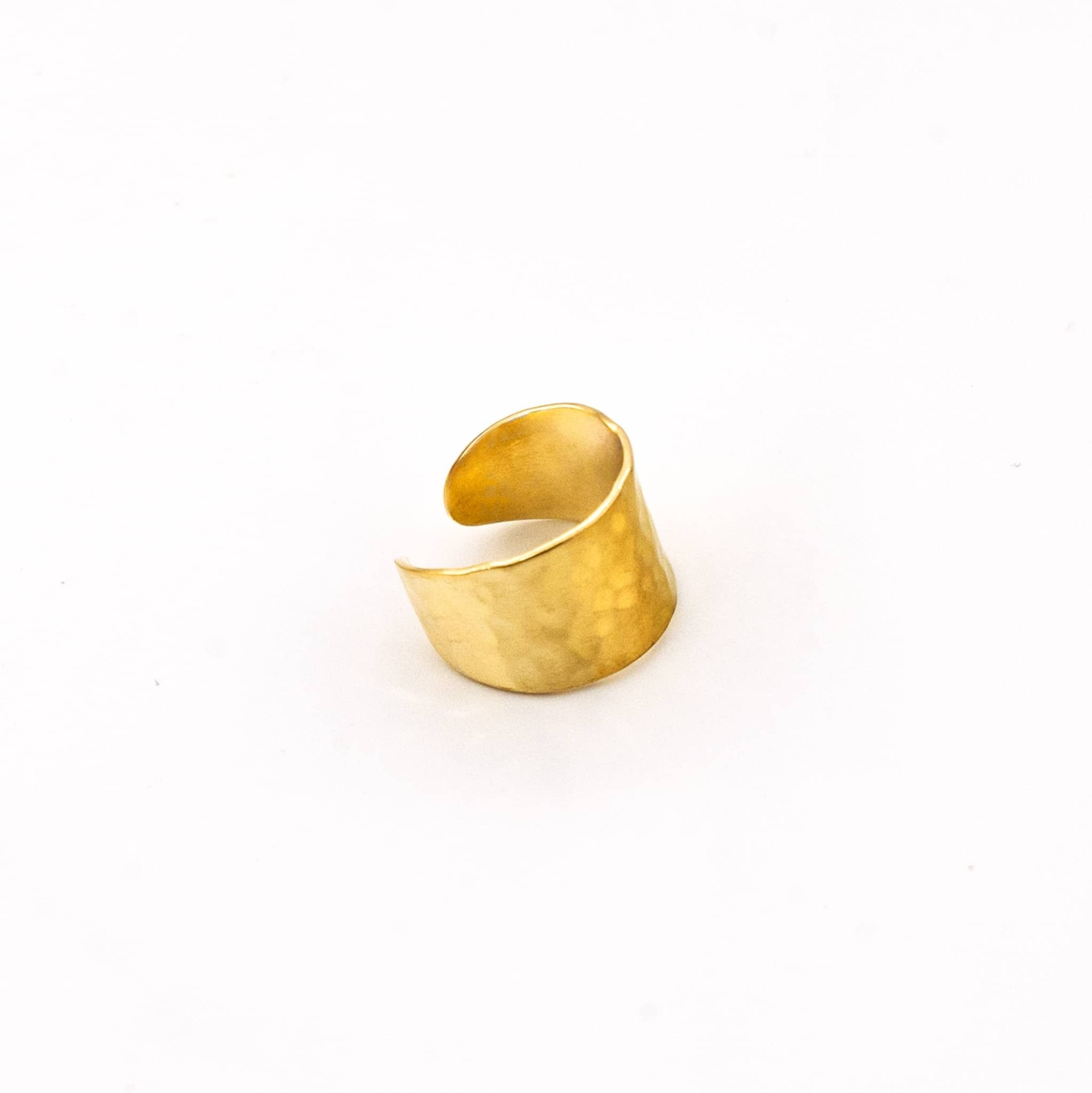 Mala Adjustable Wide Band Ring Rings La Vie Bien Mala Adjustable Wide Band Ring