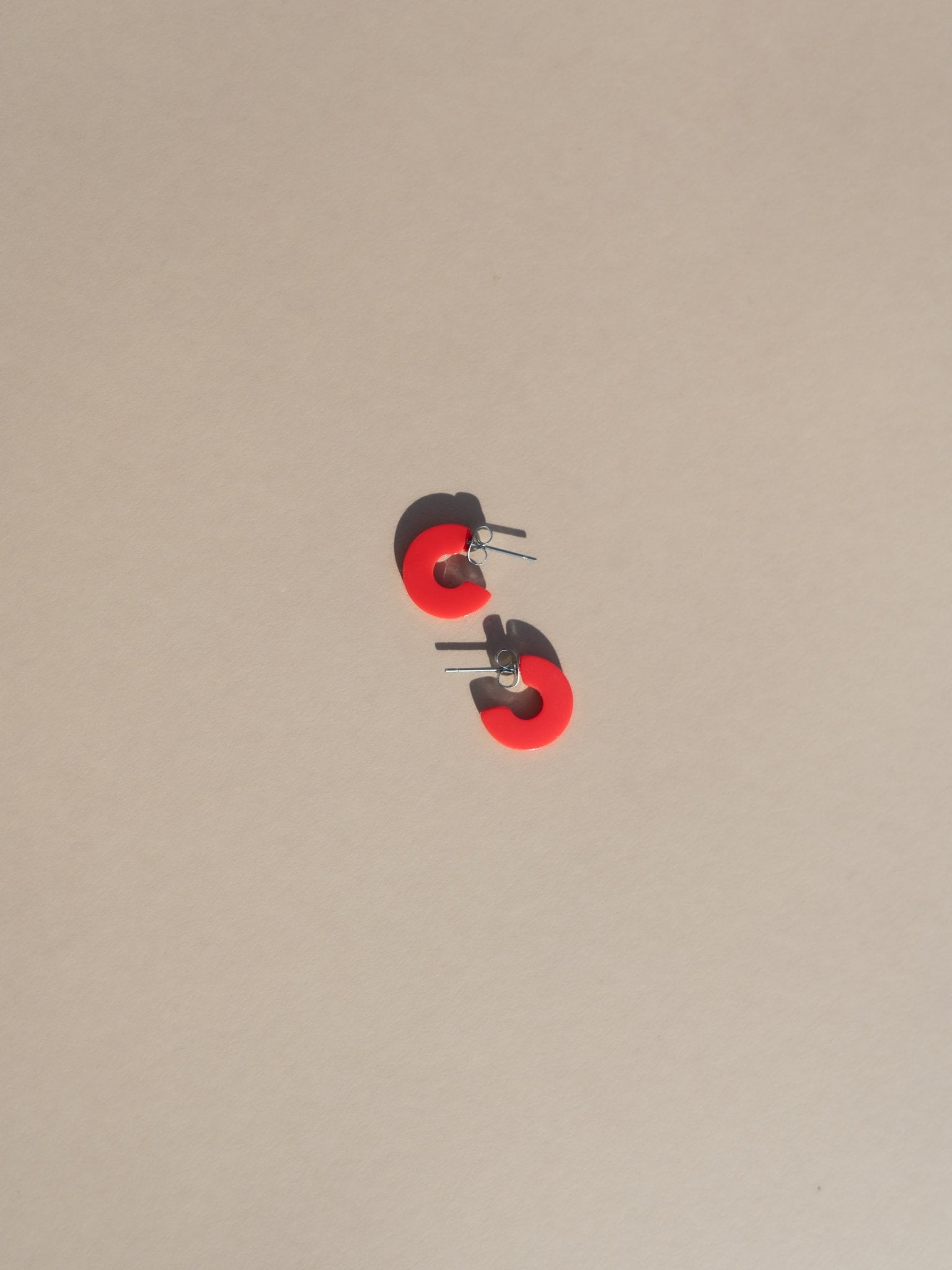 Mali Hoops ( New Thinner Style ) - Cherry