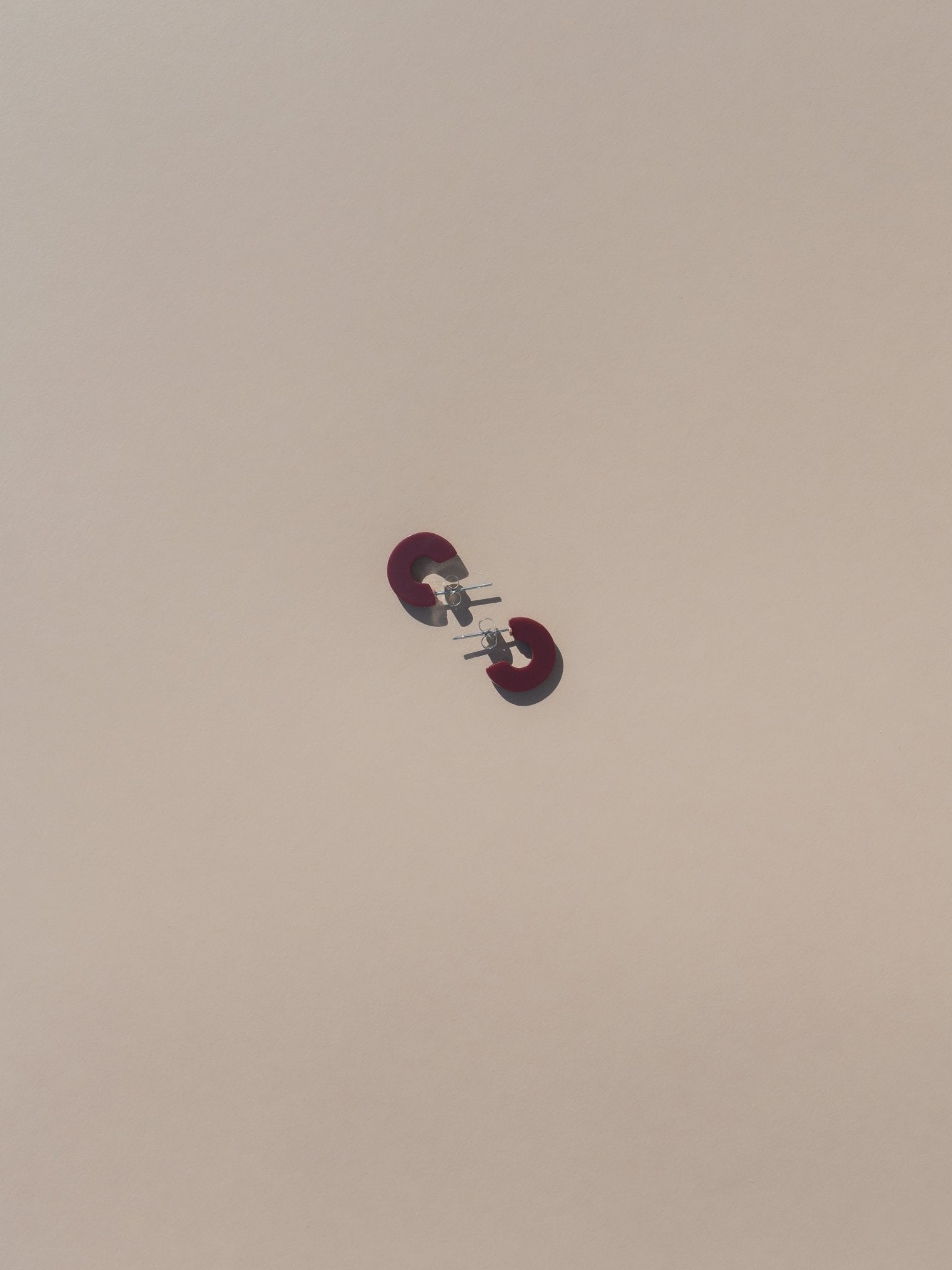 Mali Hoops ( New Thinner Style ) - Maraschino Cherry