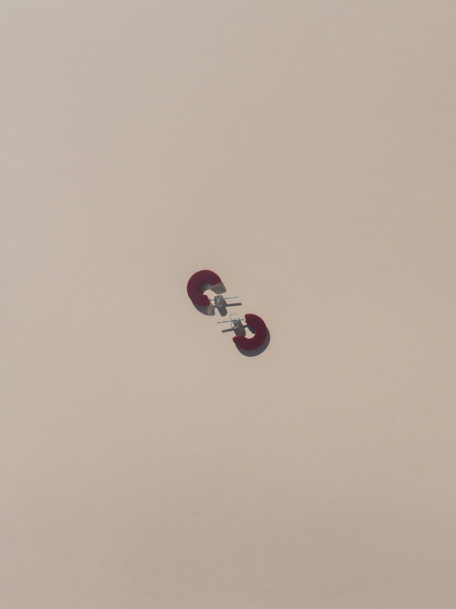 Mali Hoops ( New Thinner Style ) - Maraschino Cherry