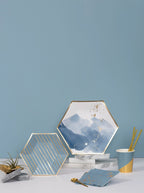 Malibu - Blue Splash Cocktail Paper Napkins by Harlow & Grey