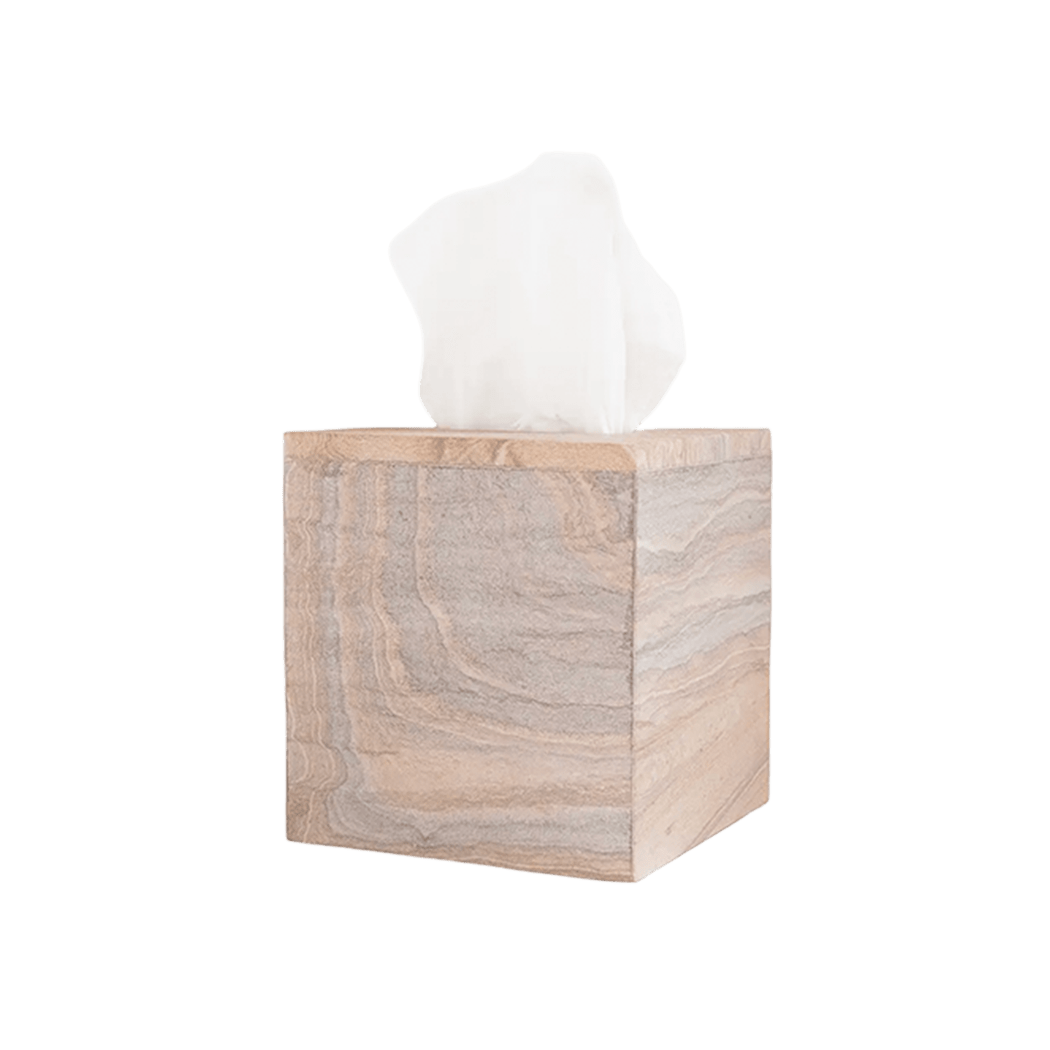 Malibu Sandstone Tissue Box