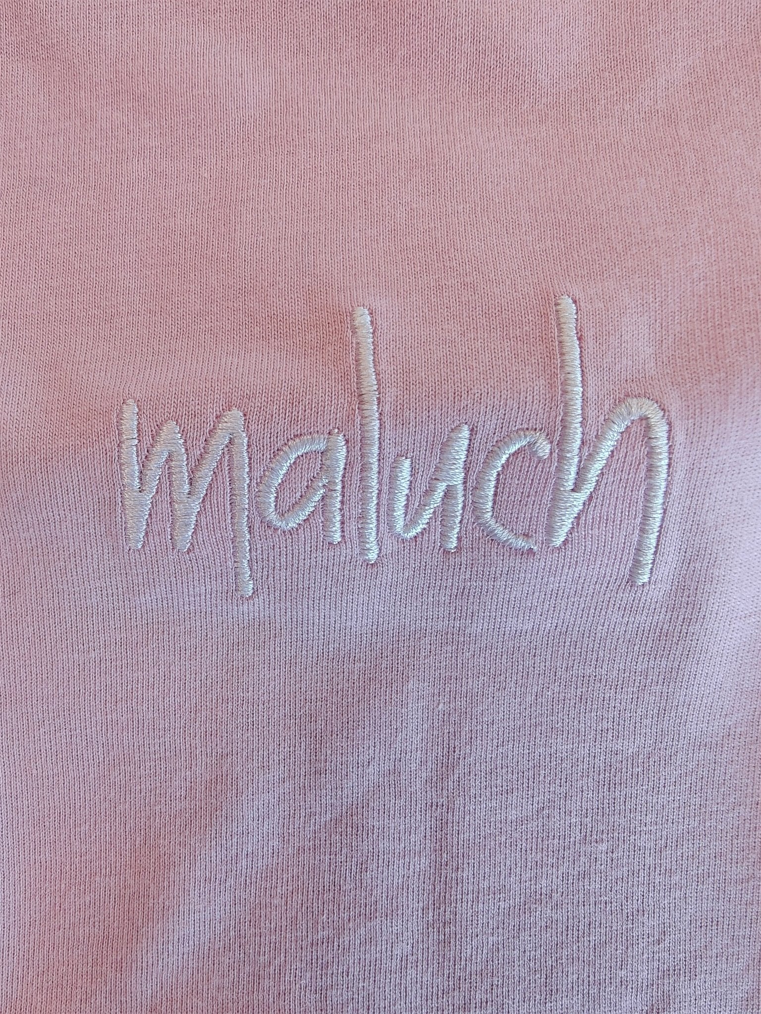 Maluch (little one) Polish embroidered Baby jersey bodysuit, baby shower gift idea Baby bodysuit La Vie Bien Maluch (little one) Polish embroidered Baby jersey bodysuit, baby shower gift idea