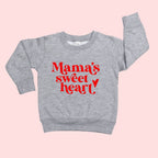 Mama and Mama's Sweet Heart Sweatshirt Set for Valentine's Day photos by Benny and Ray Apparel