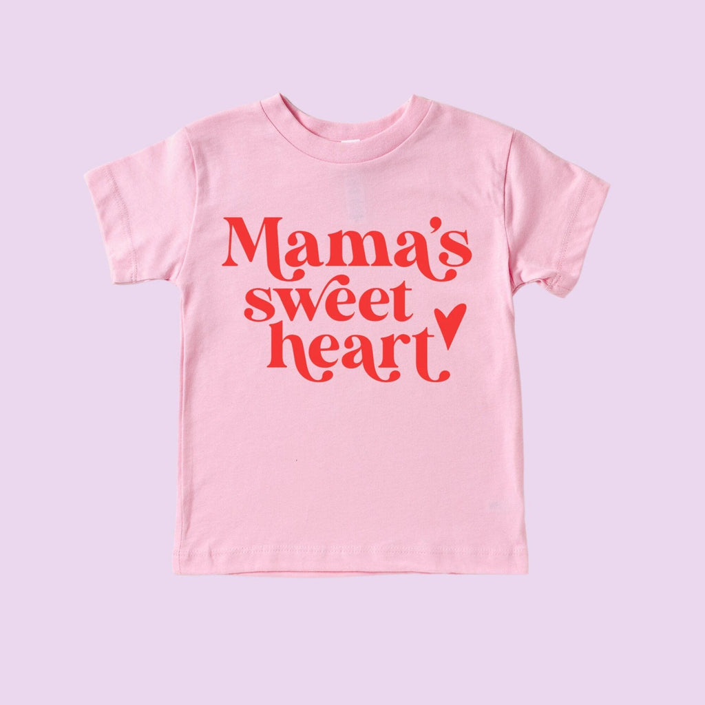 Mama and Mama's Sweet Heart t-shirt Set, Valentine's Day collection by Benny and Ray Apparel