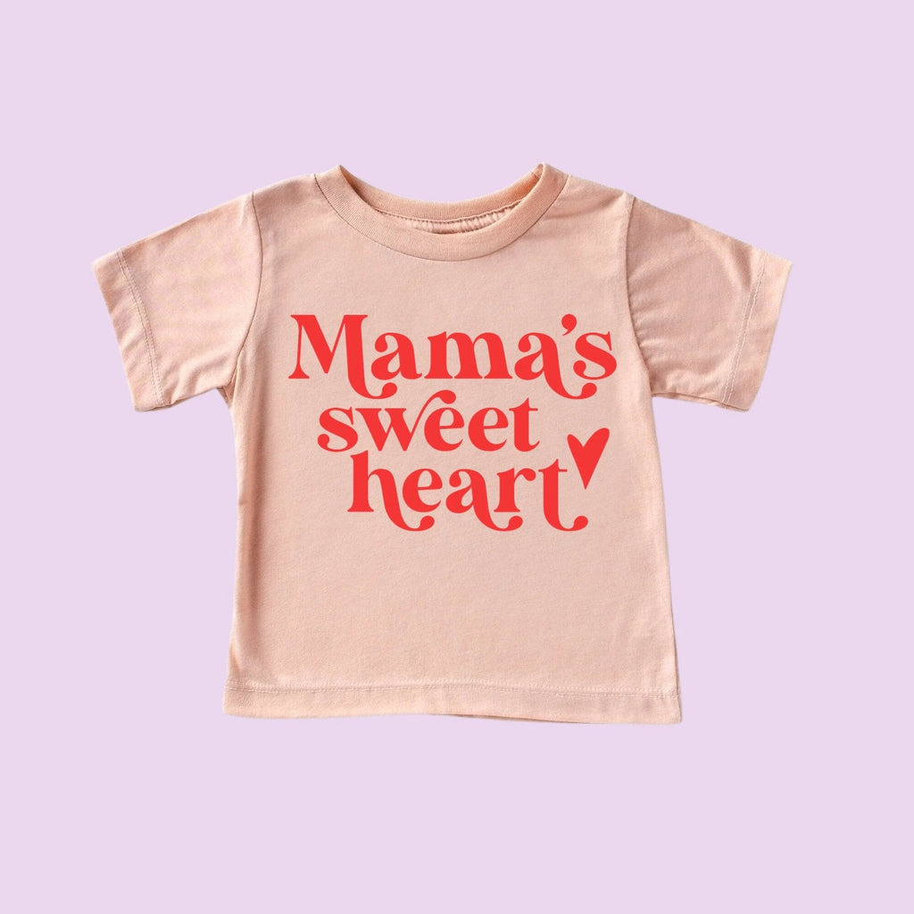 Mama and Mama's Sweet Heart t-shirt Set, Valentine's Day collection by Benny and Ray Apparel