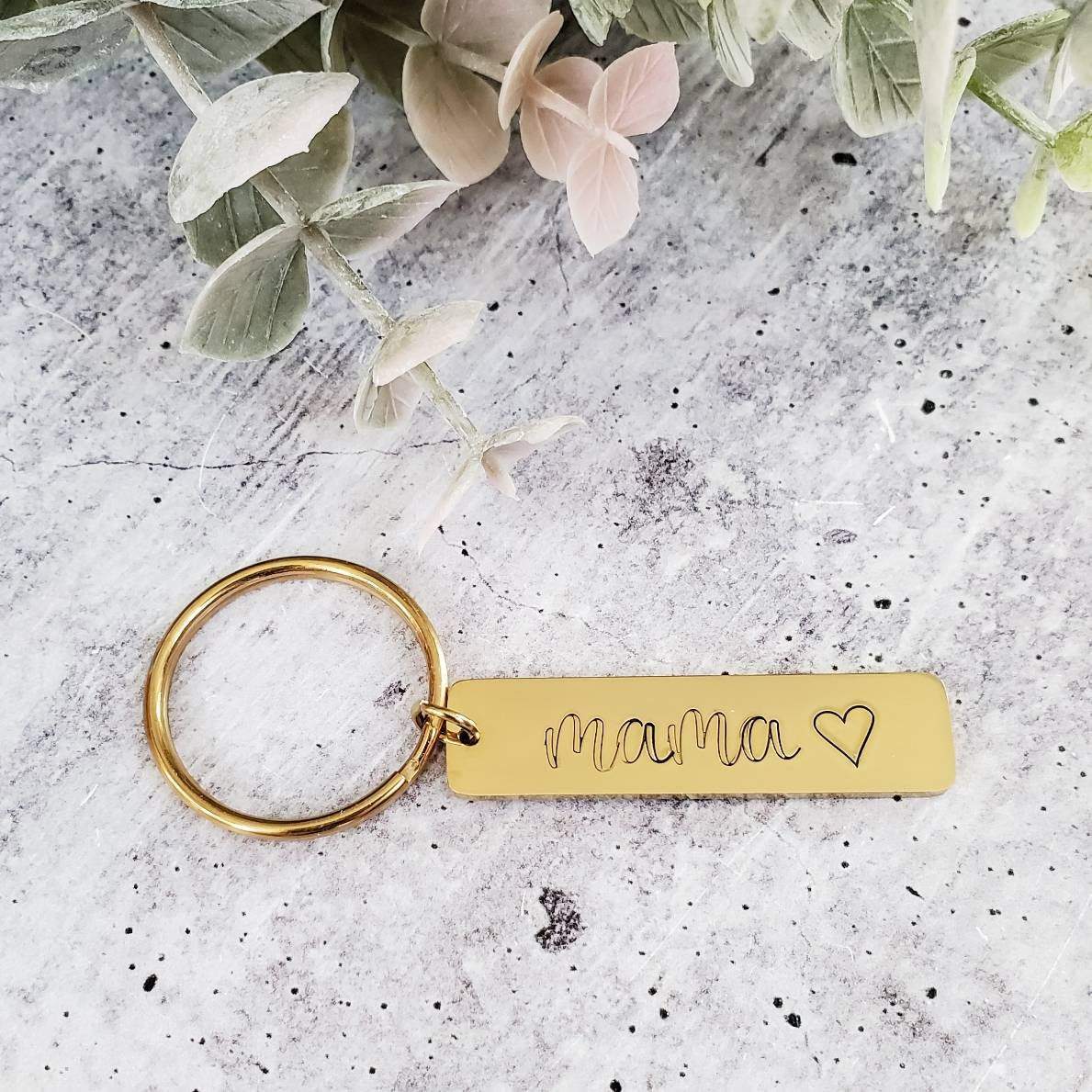 MAMA Bar Keychain La Vie Bien MAMA Bar Keychain