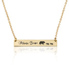 Mama Bear Necklace La Vie Bien Mama Bear Necklace
