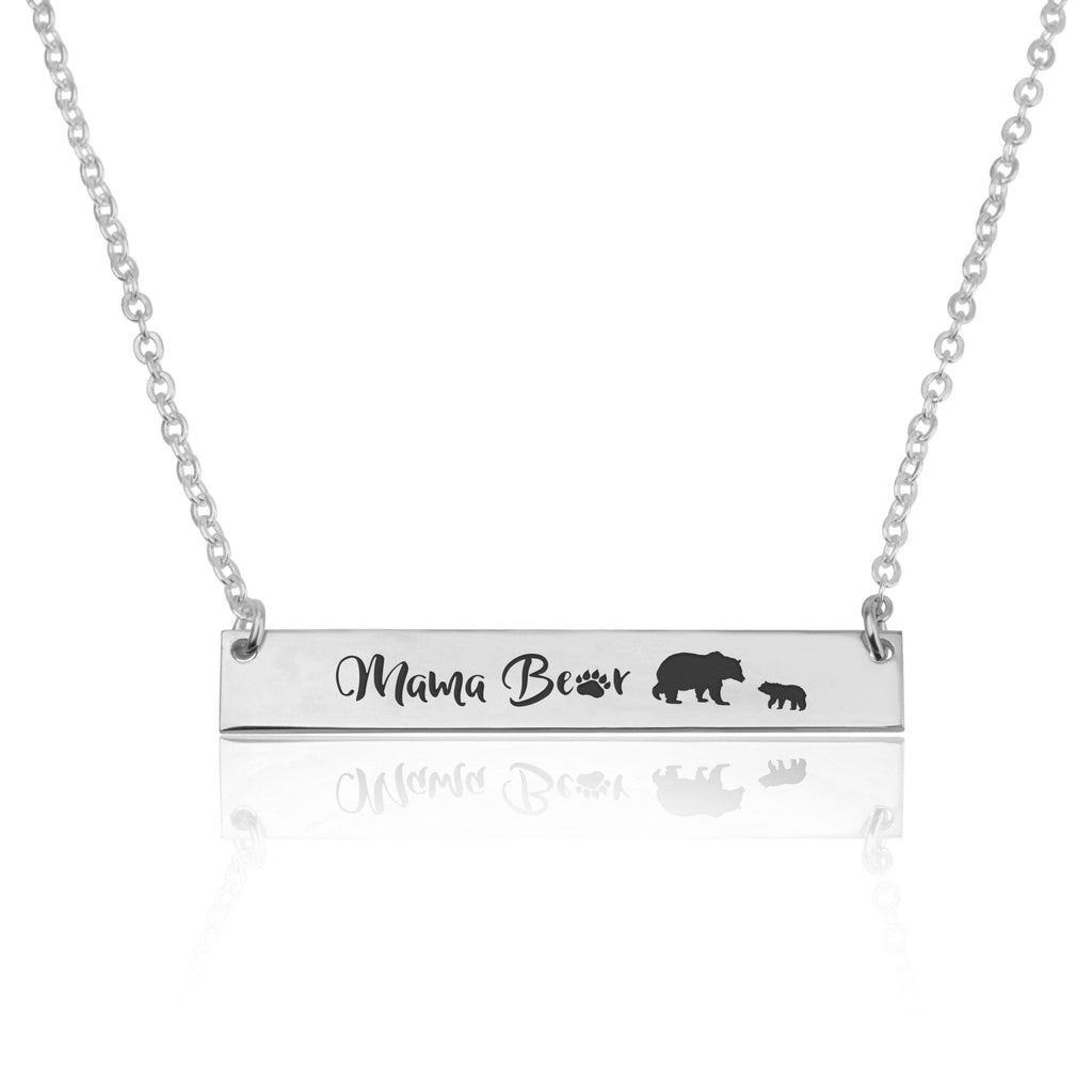 Mama Bear Necklace La Vie Bien Mama Bear Necklace