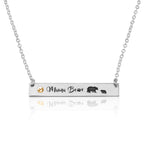 Mama Bear Necklace With Swarovski Birthstone La Vie Bien Mama Bear Necklace With Swarovski Birthstone