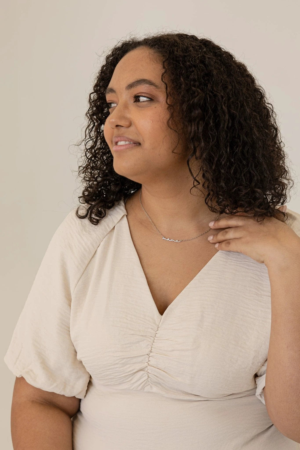 "Mama" Necklace by Rose & Clay