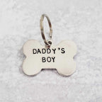 MAMA'S BOY / DADDY'S GIRL Bone - Shaped Pet Tag Pet Tags La Vie Bien MAMA'S BOY / DADDY'S GIRL Bone - Shaped Pet Tag