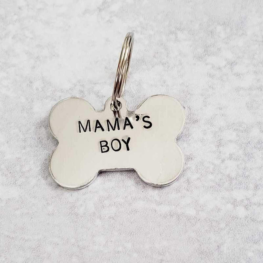 MAMA'S BOY / DADDY'S GIRL Bone - Shaped Pet Tag Pet Tags La Vie Bien MAMA'S BOY / DADDY'S GIRL Bone - Shaped Pet Tag