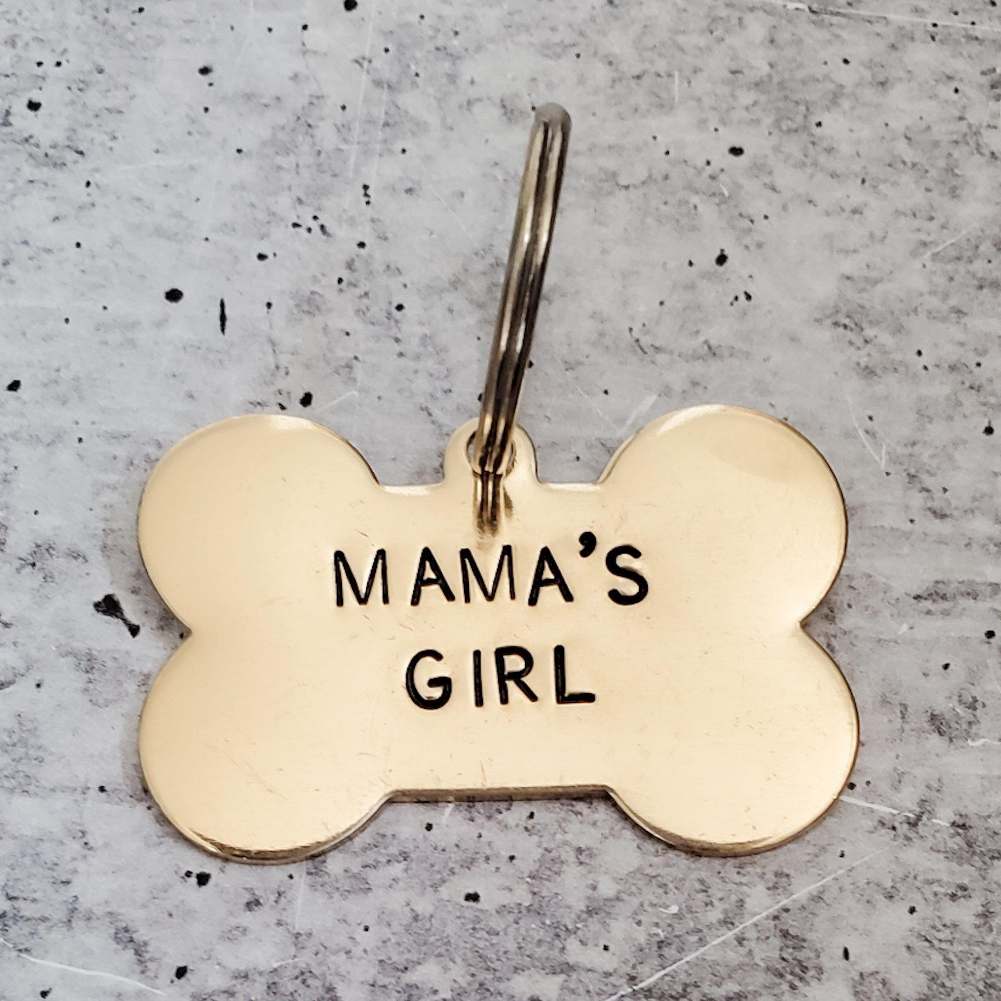 MAMA'S BOY / DADDY'S GIRL Bone - Shaped Pet Tag Pet Tags La Vie Bien MAMA'S BOY / DADDY'S GIRL Bone - Shaped Pet Tag