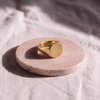 Mamba Square Shaped Signet Ring for Men and Women Rings La Vie Bien Mamba Square Shaped Signet Ring for Men and Women