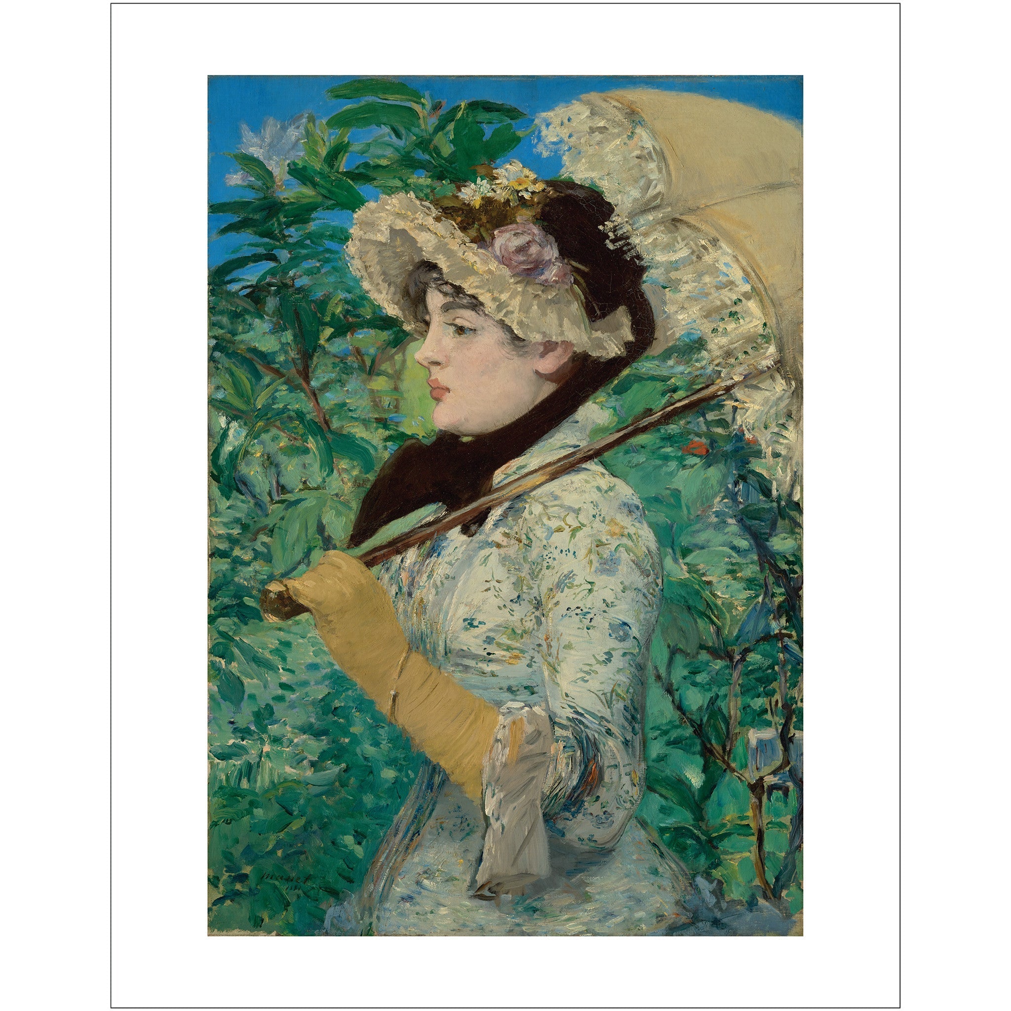Manet - Jeanne (Spring) - 11" x 14" Print STATIONERY La Vie Bien Manet - Jeanne (Spring) - 11" x 14" Print