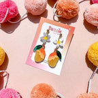 Mango Dangle Acrylic Earrings Earrings and Accessories La Vie Bien Mango Dangle Acrylic Earrings