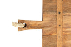 Mango Wood Appetizer Tray with Rope Handle by White Cliff Studio