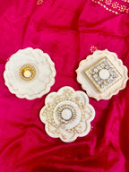 Marble Platter - 8 Inches - La Vie Bien Marble Platter - 8 Inches -