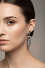 Marcasite Ghillies Irish Dance Earrings Dangle Earrings La Vie Bien Marcasite Ghillies Irish Dance Earrings