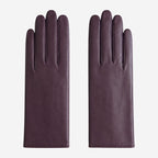 Marcella (brown) - Unlined women’s lambskin leather gloves winter gloves La Vie Bien Marcella (brown) - Unlined women’s lambskin leather gloves