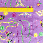 Mardi Gras Apron Apron La Vie Bien Mardi Gras Apron