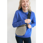 Margo Crew Neck Sweater in Royal Blue by Polished Prints
