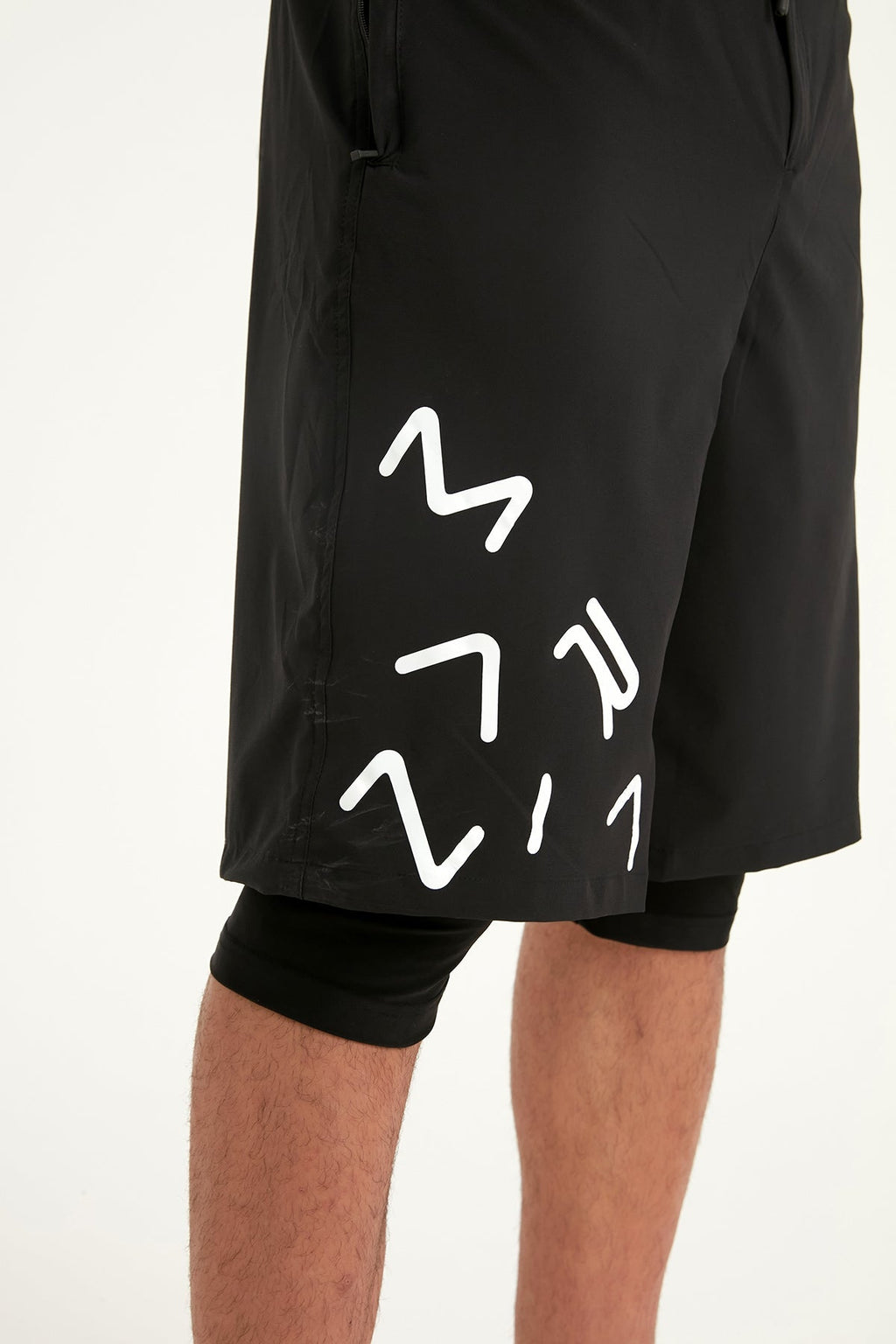 Marina Black Modest Men’s Swim Shorts - S2503-1 Erkek Şort La Vie Bien Marina Black Modest Men’s Swim Shorts - S2503-1