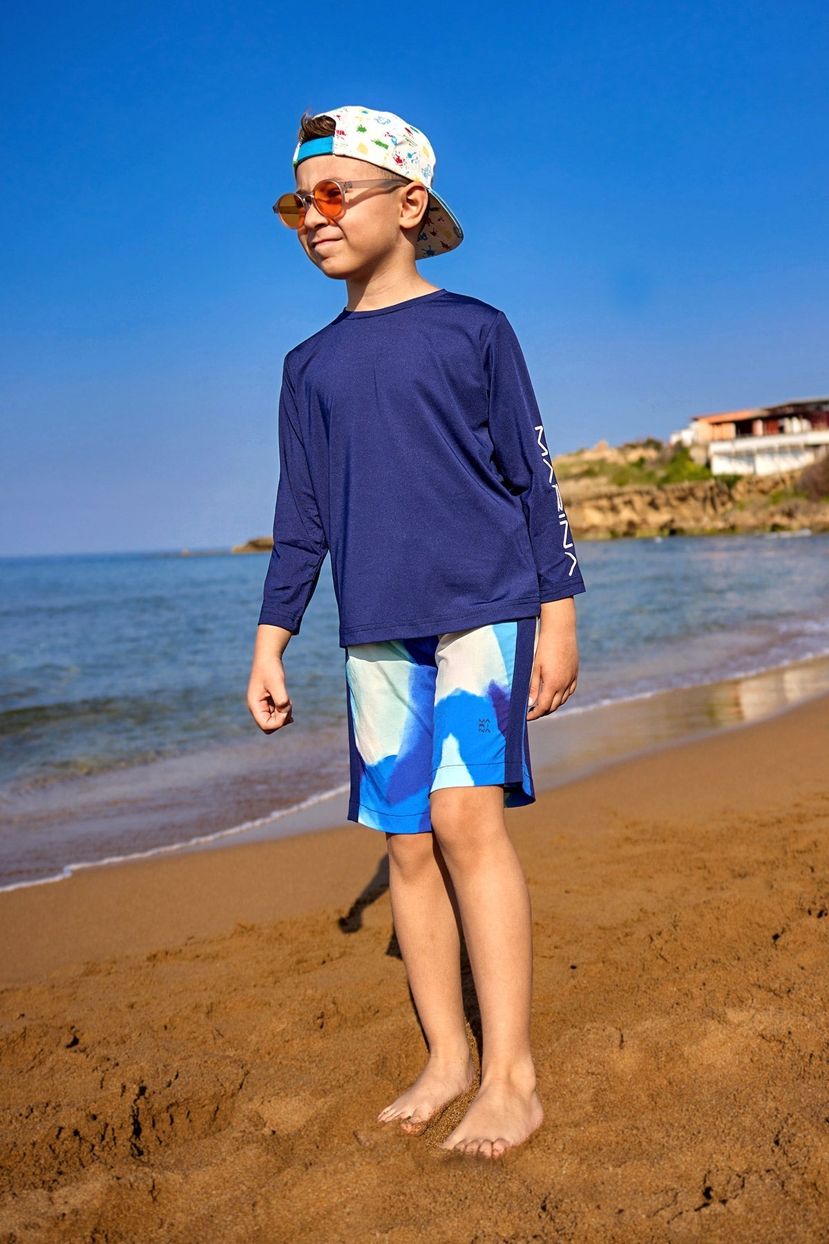 Marina Boys Swim Shorts - CS2501 Erkek Şort La Vie Bien Marina Boys Swim Shorts - CS2501