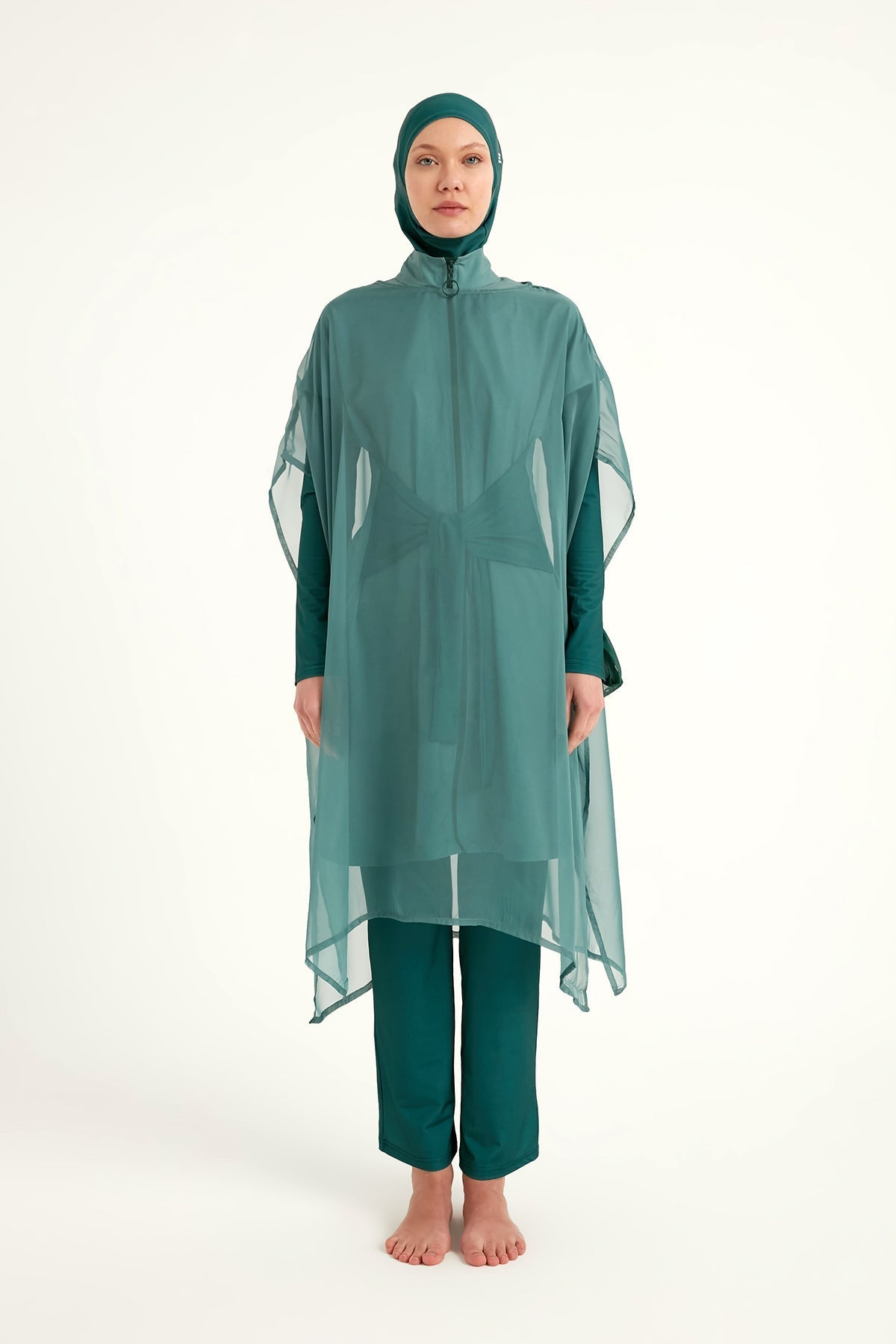 Marina Green Silky Pareo - P2516-1 Pareo La Vie Bien Marina Green Silky Pareo - P2516-1