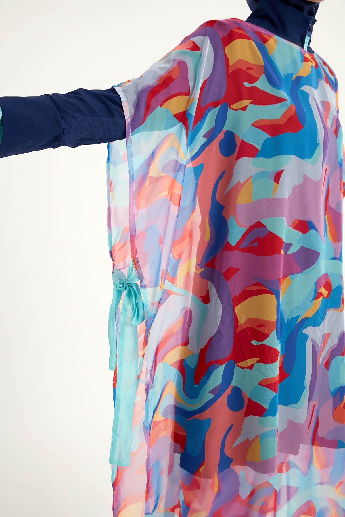 Marina Multicolor Printed Oversize Pareo - P2505