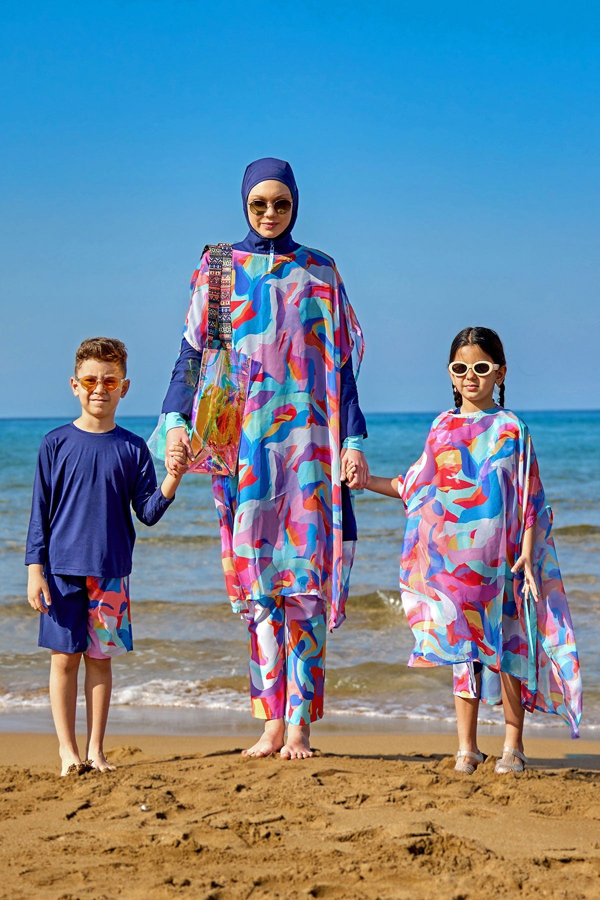 Marina Multicolor Printed Oversize Pareo - P2505