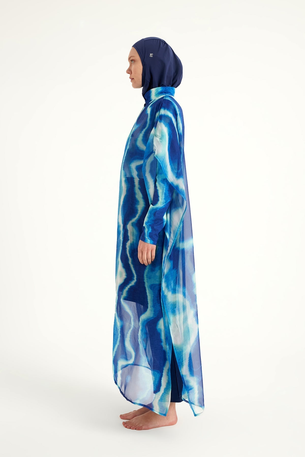 Marina Silky Pareo with Colorful Pattern - P2513-2 Pareo La Vie Bien Marina Silky Pareo with Colorful Pattern - P2513-2