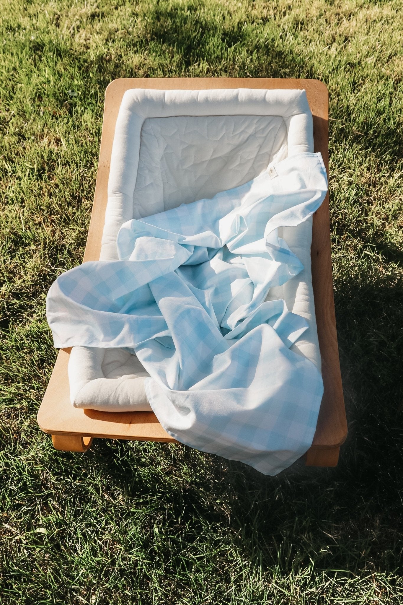 Marine Blue Blanket La Vie Bien Marine Blue Blanket