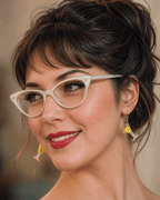 Martini Drop Earrings by Lipstick & Chrome Earrings La Vie Bien Martini Drop Earrings by Lipstick & Chrome