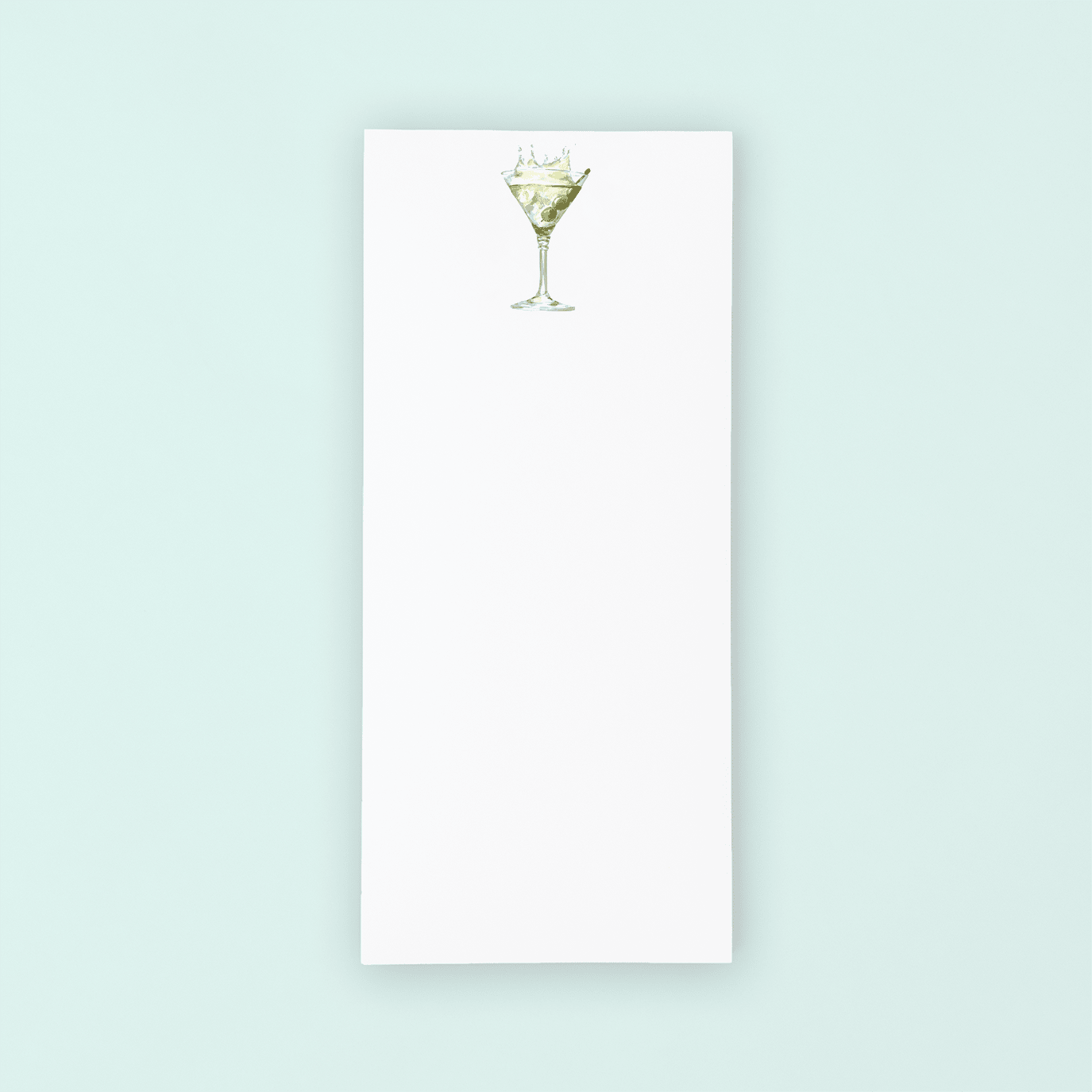 Martini Splash Lists Pad LISTS PAD La Vie Bien Martini Splash Lists Pad