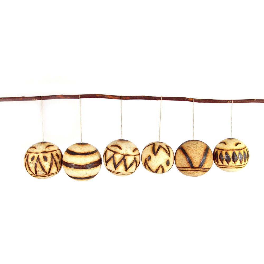 Marula Fruit Ornaments La Vie Bien Marula Fruit Ornaments