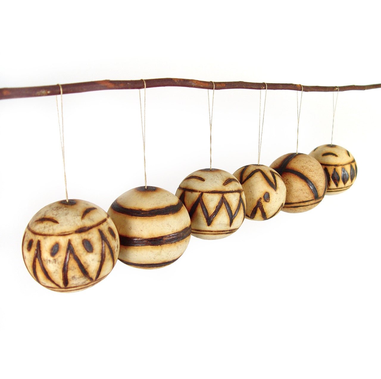 Marula Fruit Ornaments La Vie Bien Marula Fruit Ornaments