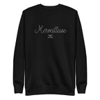 MARVELOUS SWEATSHIRT - EMBROIDERED PULLOVER by DARA SENDERS