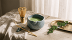 Matcha Whisk Set — Bamboo Chasen + Ceramic Chawan Gift Set La Vie Bien Matcha Whisk Set — Bamboo Chasen + Ceramic Chawan Gift Set