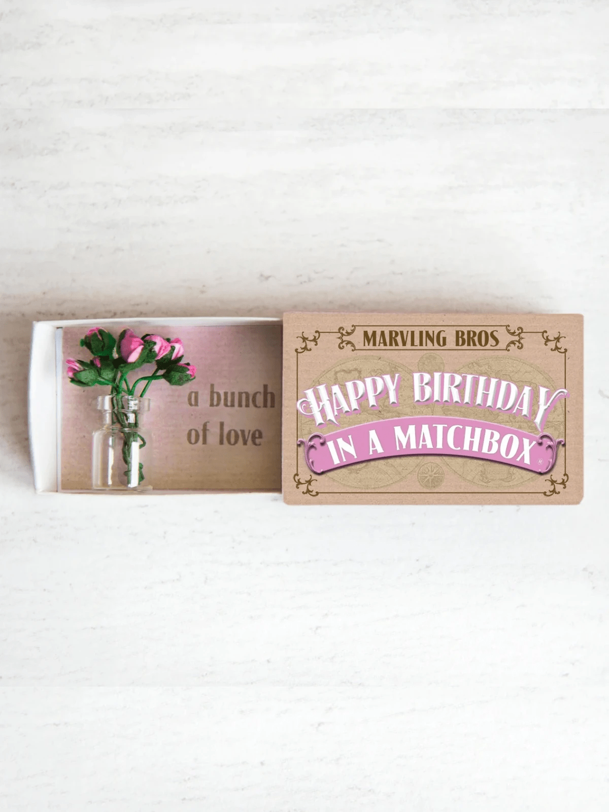Matchbox Tiny Rose Bouquet by Ash & Rose