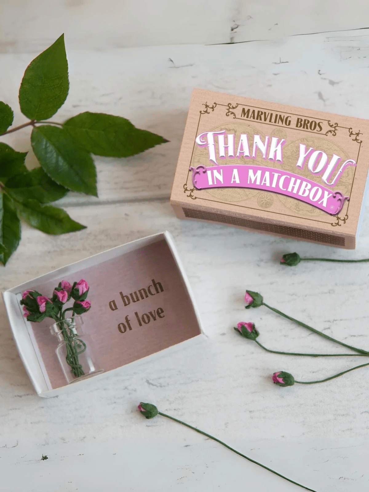 Matchbox Tiny Rose Bouquet by Ash & Rose