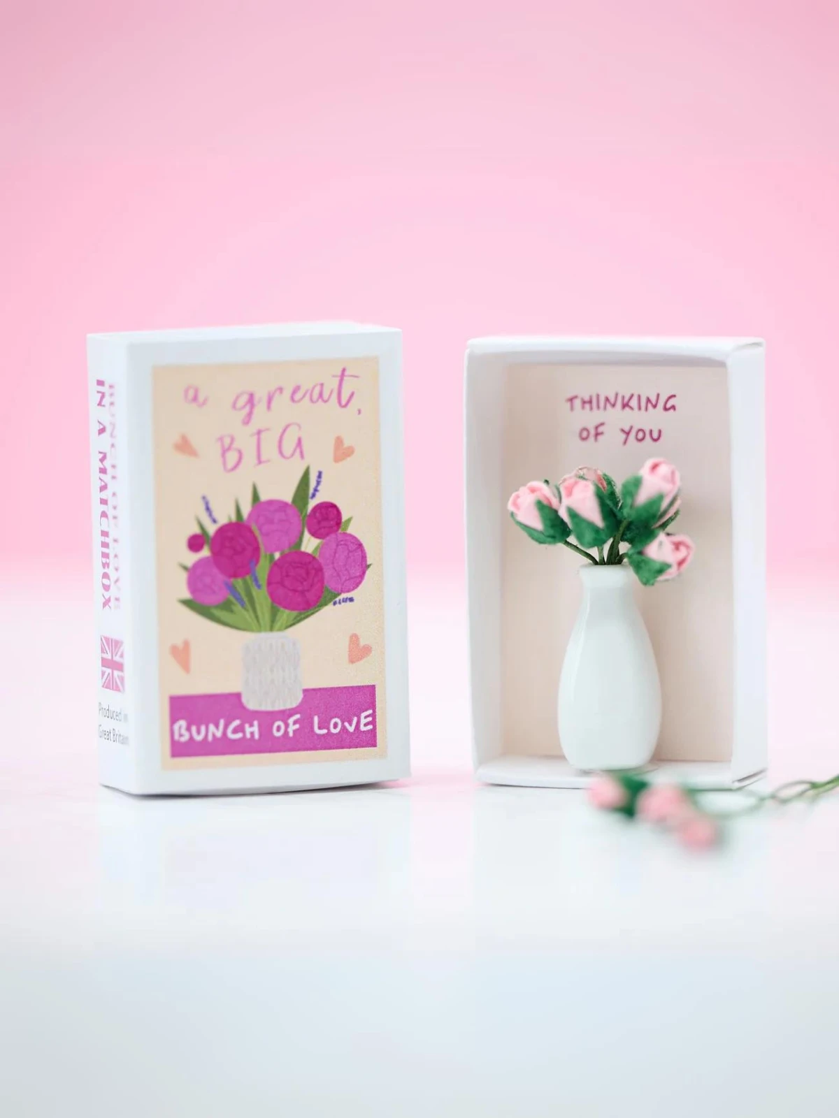Matchbox Tiny Rose Bouquet by Ash & Rose