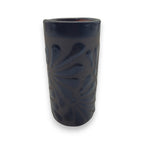 Matte Black Talavera Shot Glass | Mexican Ceramic Barware Mexican Shot Glass La Vie Bien Matte Black Talavera Shot Glass | Mexican Ceramic Barware