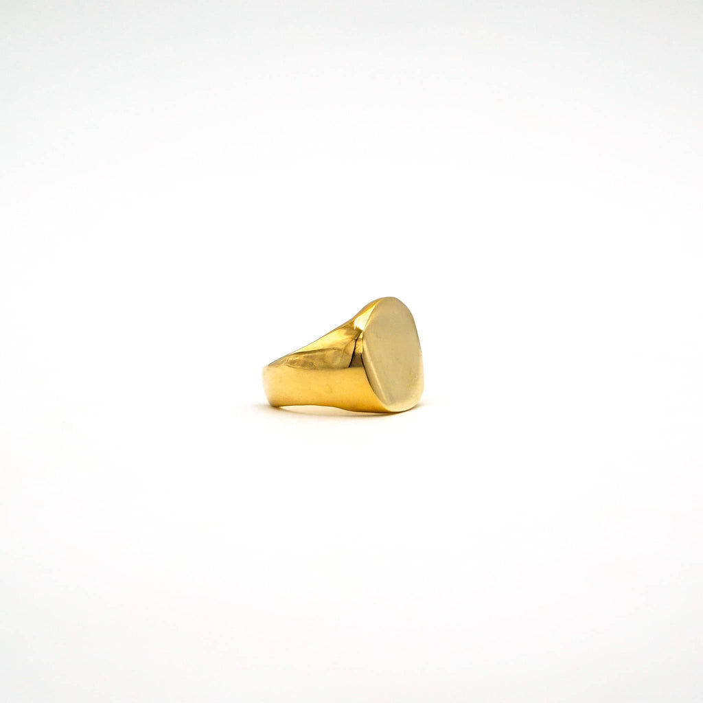 Mawe Adjustable Open Signet Ring Rings La Vie Bien Mawe Adjustable Open Signet Ring