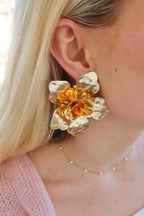 Maxine Statement Earrings - Gold